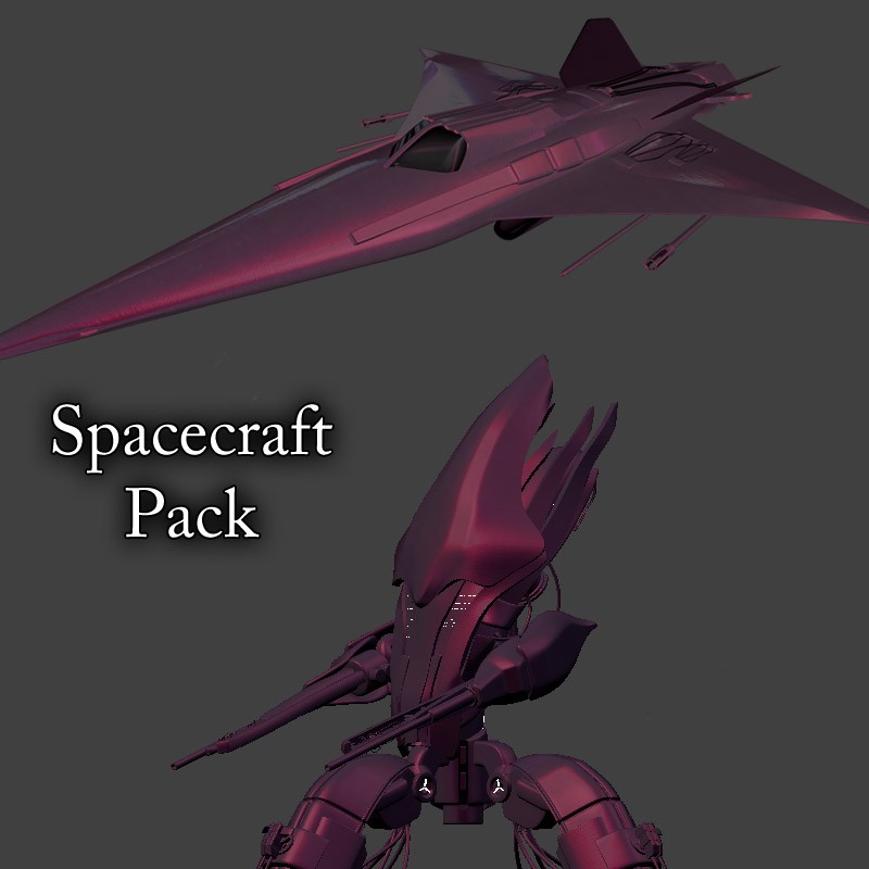 Spacecraft pack preview image 1